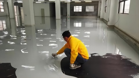 新疆防腐防静电地坪,防腐防静电自流平地坪